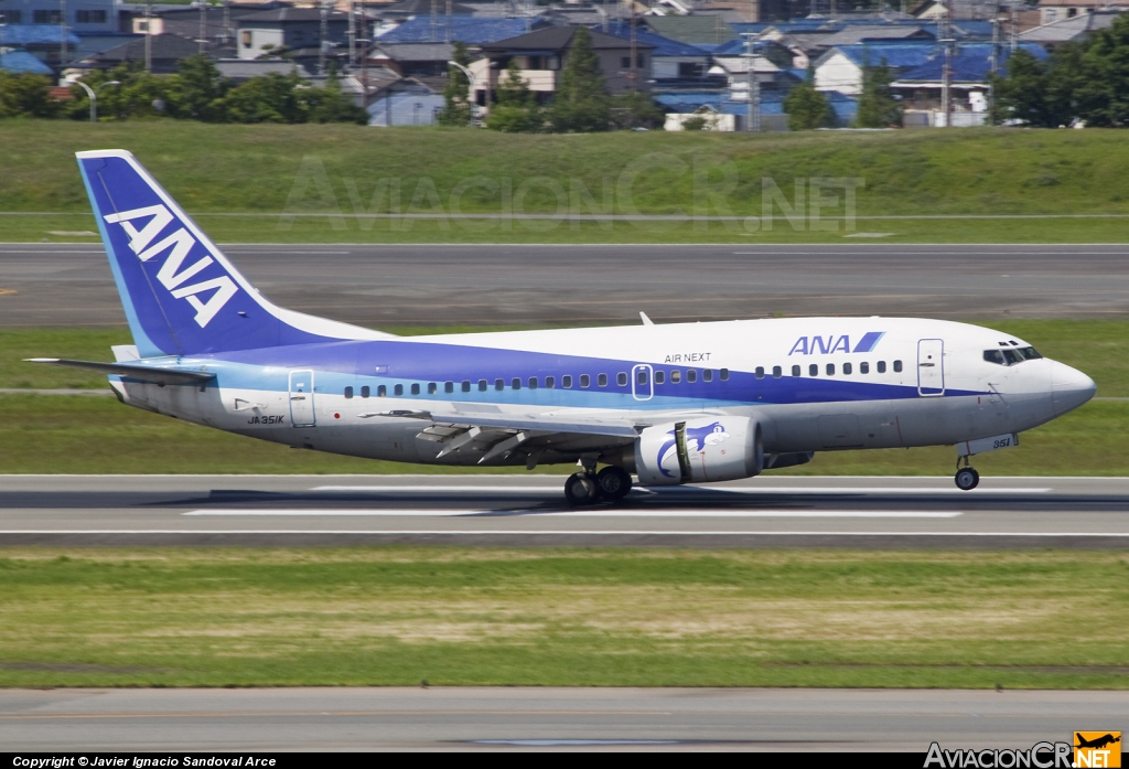 JA351K - Boeing 737-5Y0 - All Nippon Airways - ANA (Air Next)