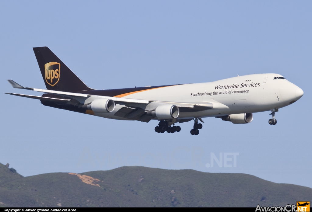 N575UP - Boeing 747-44AF/SCD - UPS - United Parcel Service