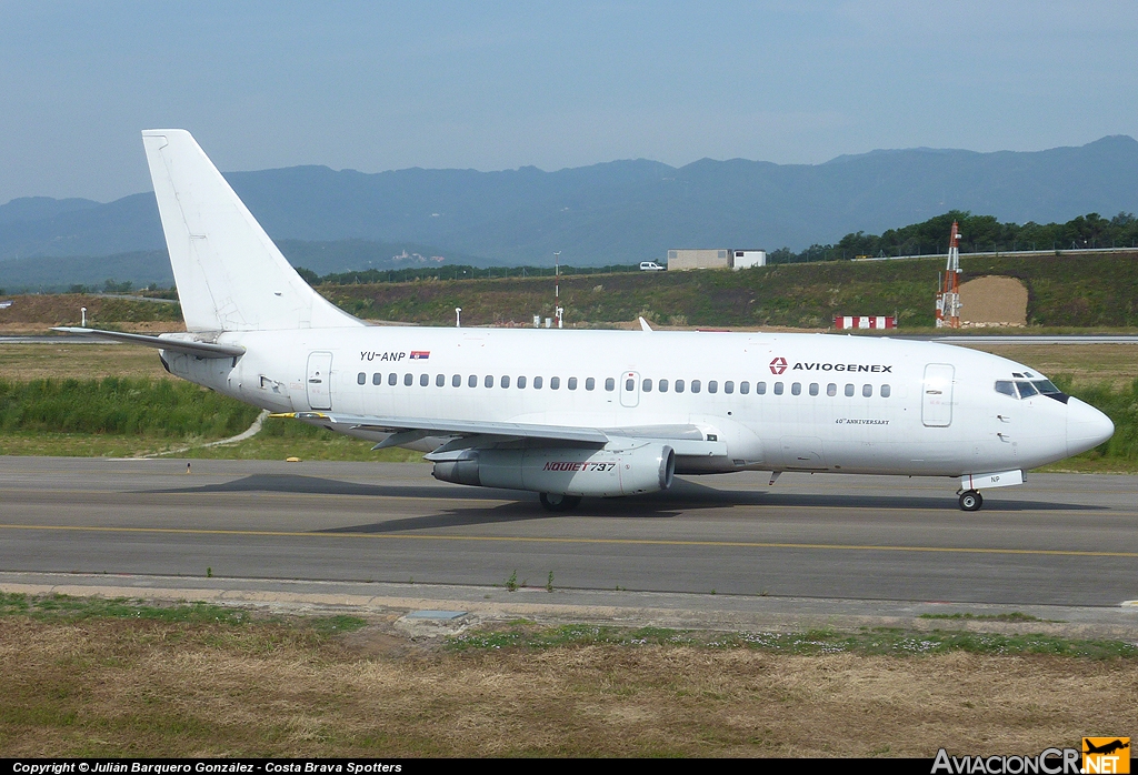 YU-ANP - Boeing 737-2K3/Adv - AVIOGENEX