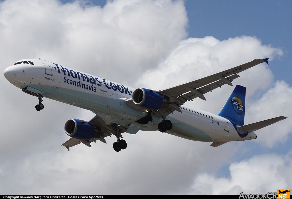 OY-VKB - Airbus A321-211 - Thomas Cook Airlines Scandinavia