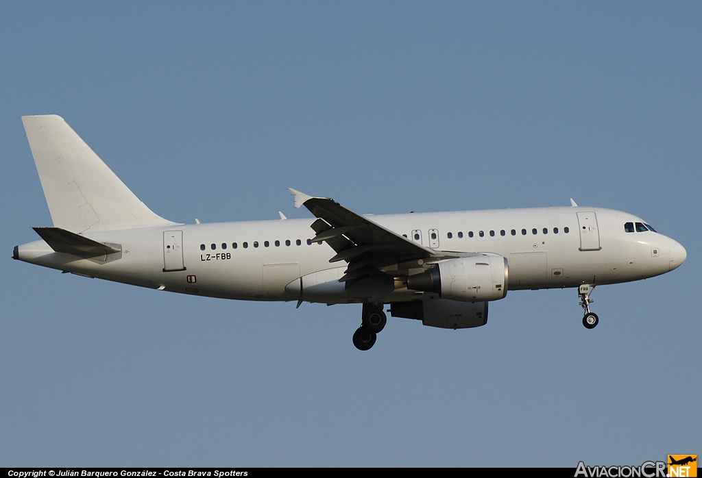 LZ-FBB - Airbus A319-112 - Hemus AIR