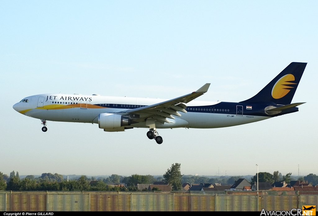 VT-JWP - Airbus A330-202 - Jet Airways