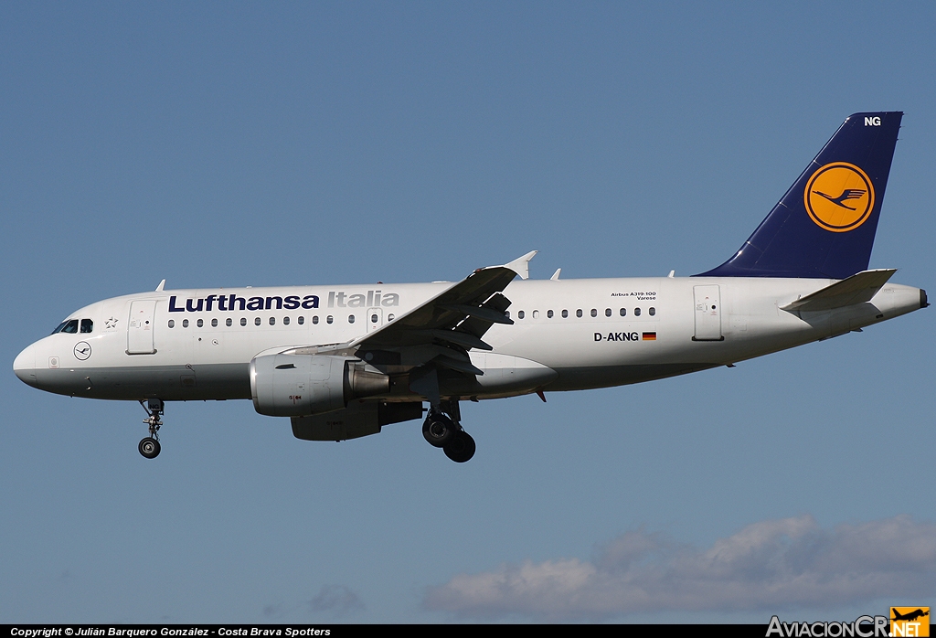 D-AKNG - Airbus A319-112 - Lufthansa