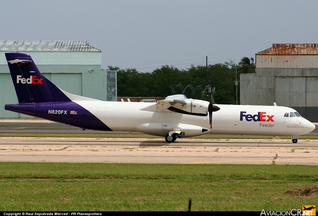N820FX - ATR 72-212 - FedEx