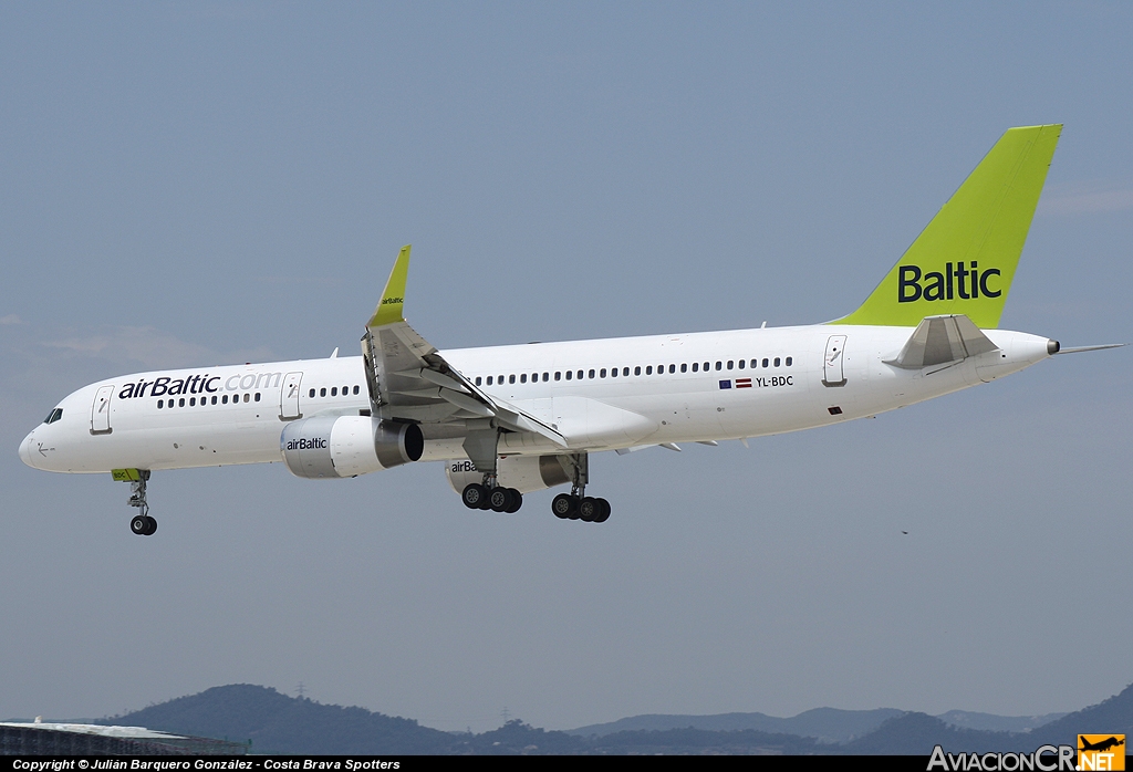 YL-BDC - Boeing 757-256 - Air Baltic