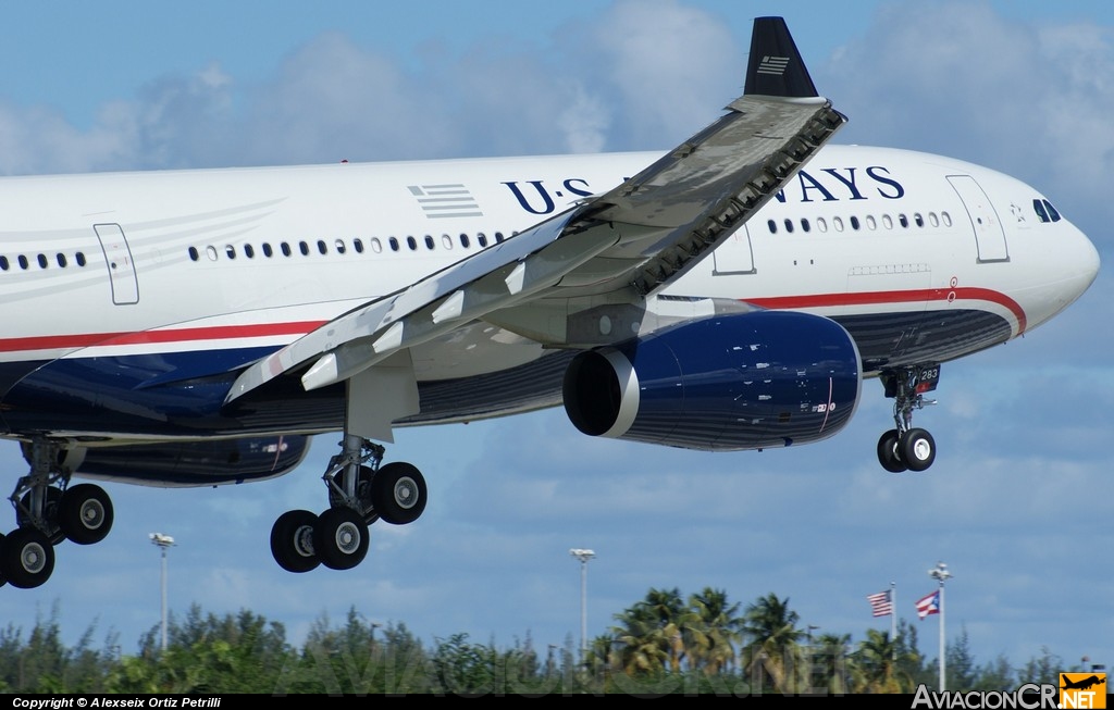 N283AY - Airbus A330-243 - US Airways