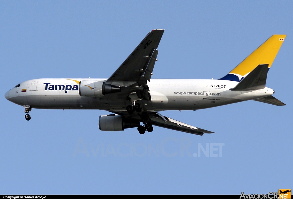 N770QT - Boeing 767-241/ER - Tampa Colombia