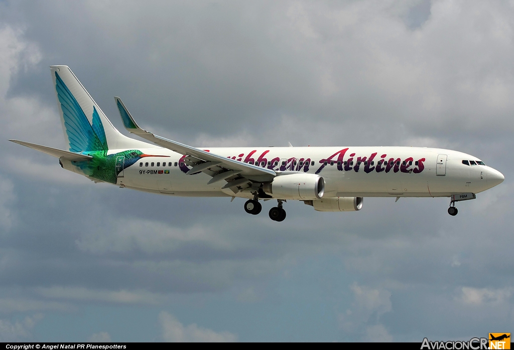 PY-PBM - Boeing 737-8BK - Caribbean Airlines