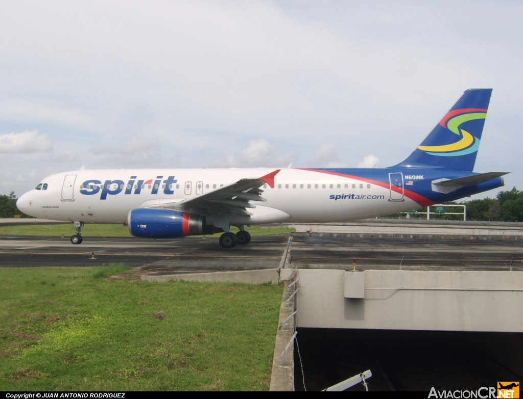 N601NK - Airbus A320-232 - Spirit Airlines