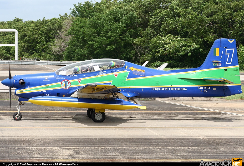 FAB 1434 - Embraer EMB-312 Tucano - Força Aérea Brasileira