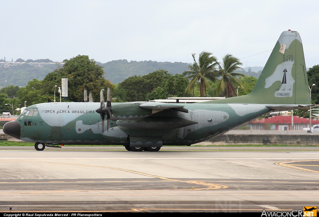 FAB 2474 - Lockheed L-100 Hercules - Força Aérea Brasileira