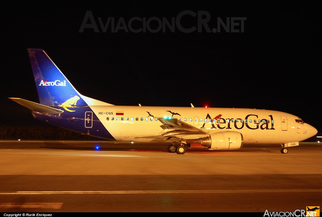HC-CGS - Boeing 737-3S3 - AeroGal Aerolíneas Galápagos