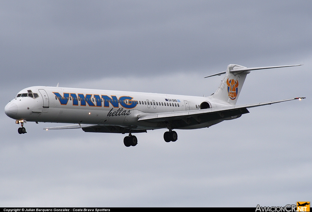SX-SMS - McDonnell Douglas MD-83 (DC-9-83) - Viking Airlines