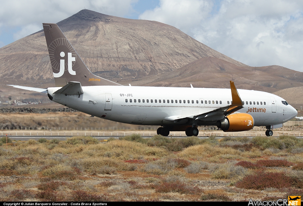 OY-JTC - Boeing 737-3L9 - Jettime