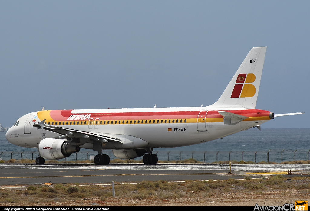 EC-IEF - Airbus A320-214 - Iberia