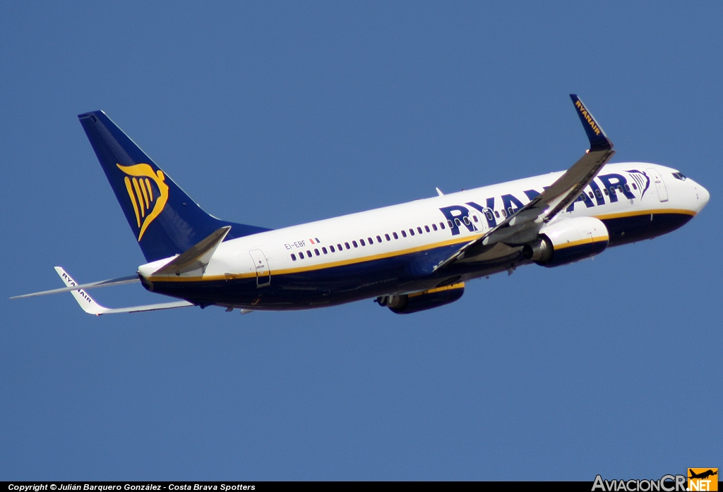 EI-EBF - Boeing 737-8AS - Ryanair