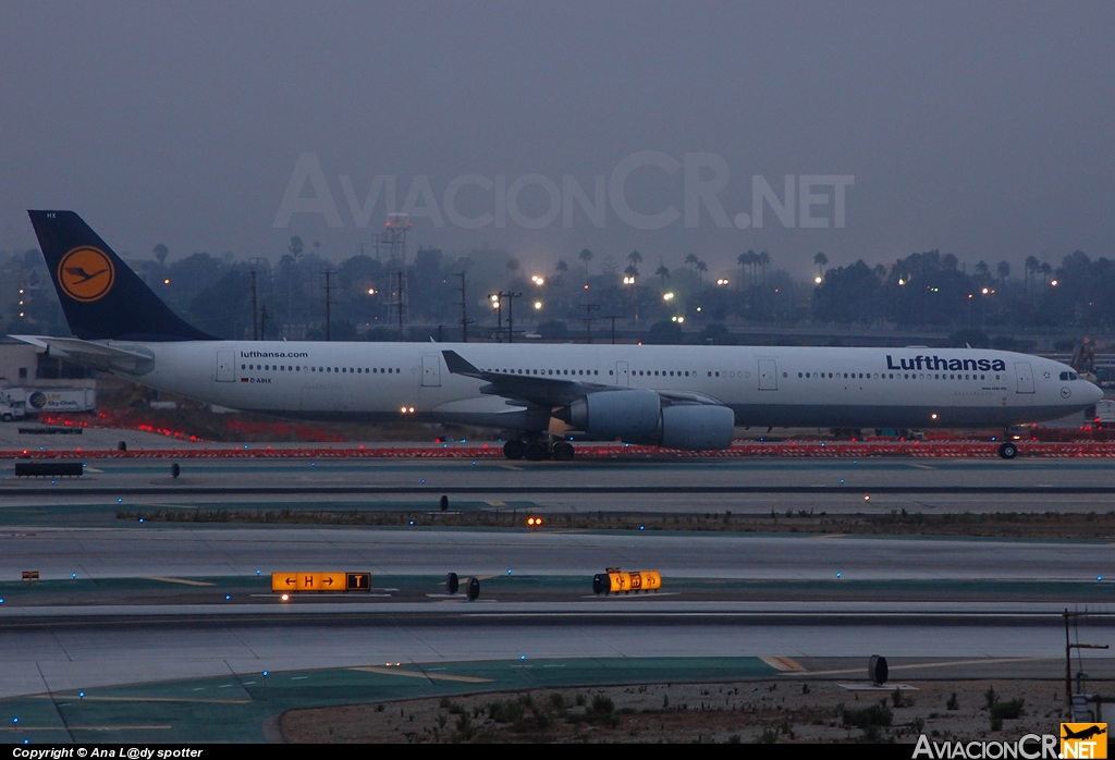 D-AHIX - Airbus A340-642 - Lufthansa