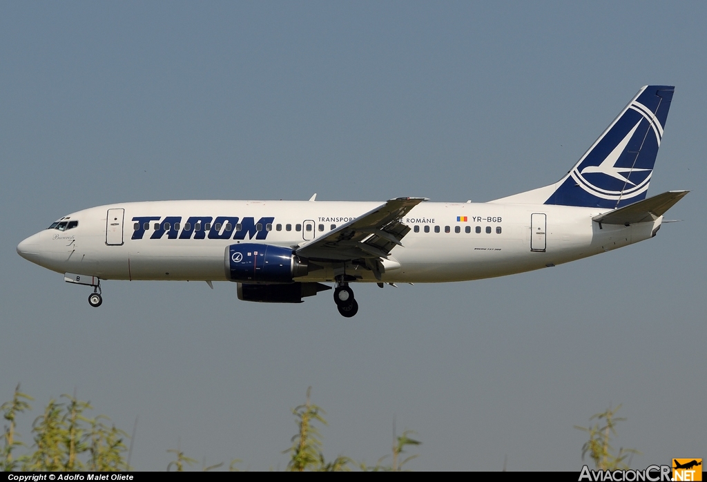 YR-BGB - Boeing 737-38J - Tarom - Romanian Air Transport