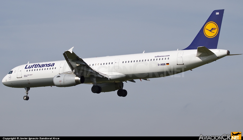 D-AISB - Airbus A321-231 - Lufthansa