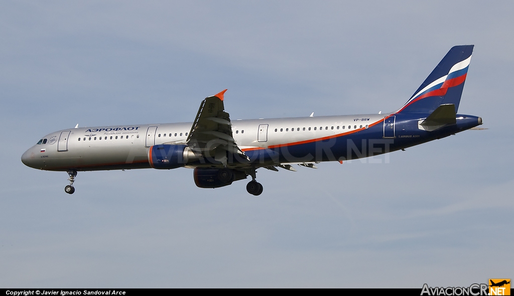 VP-BRW - Airbus A321-211 - Aeroflot  - Russian Airlines