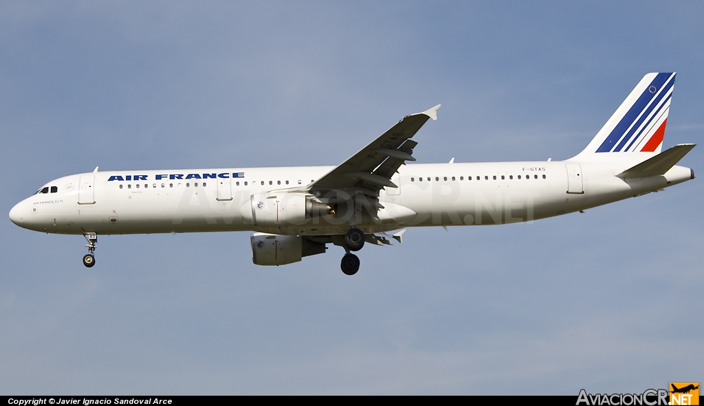 F-GTAS - Airbus A321-211 - Air France