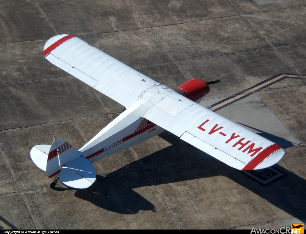LV-YHM - Piper PA-18-105 Super Cub - Desconocida