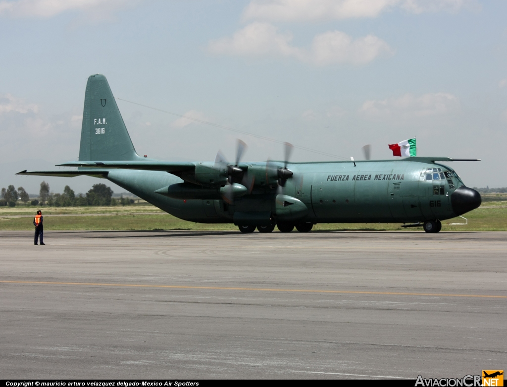 FAM 3616 - Lockheed C-130K Hercules (L-382) - Fuerza Aerea Mexicana FAM