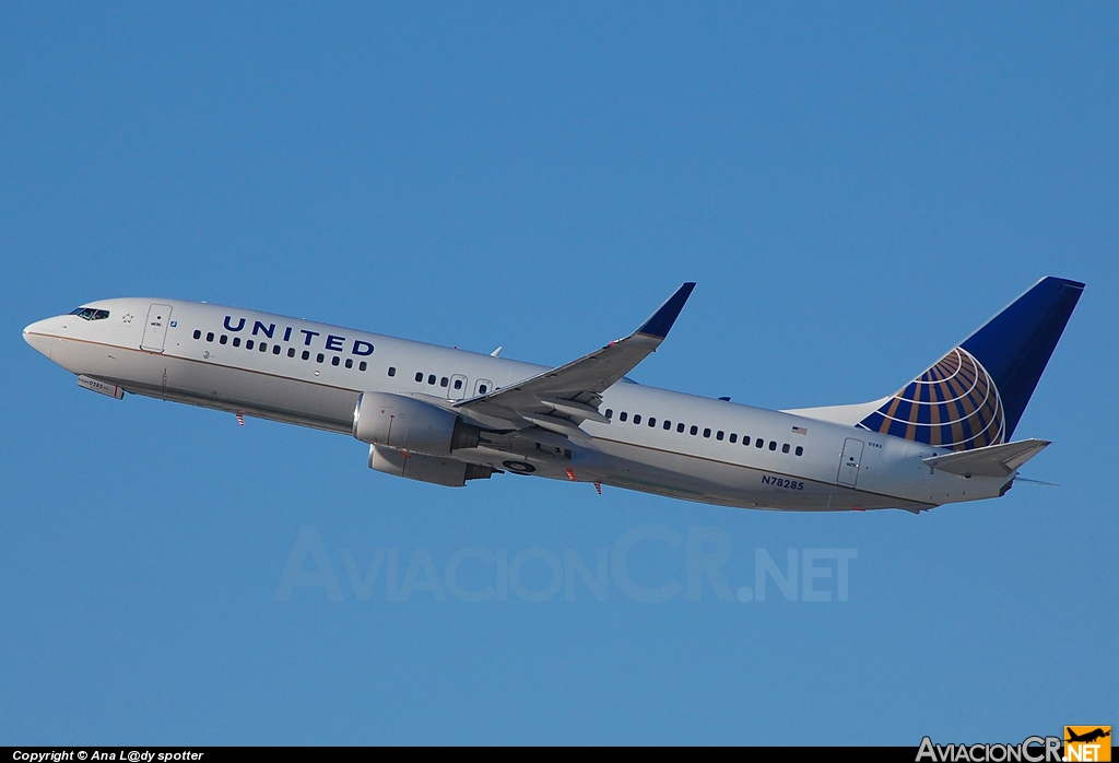 N78285 - Boeing 737-824 - United Airlines (Continental Airlines)