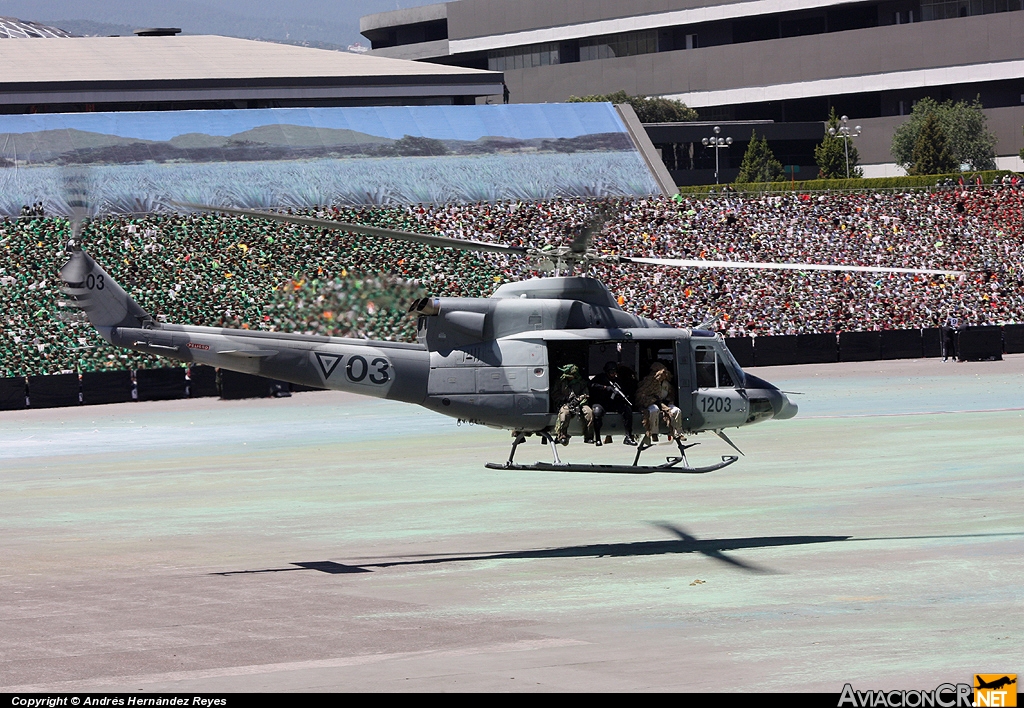 1203 - Bell 206L-3 LongRanger III - Fuerza Aerea Mexicana FAM