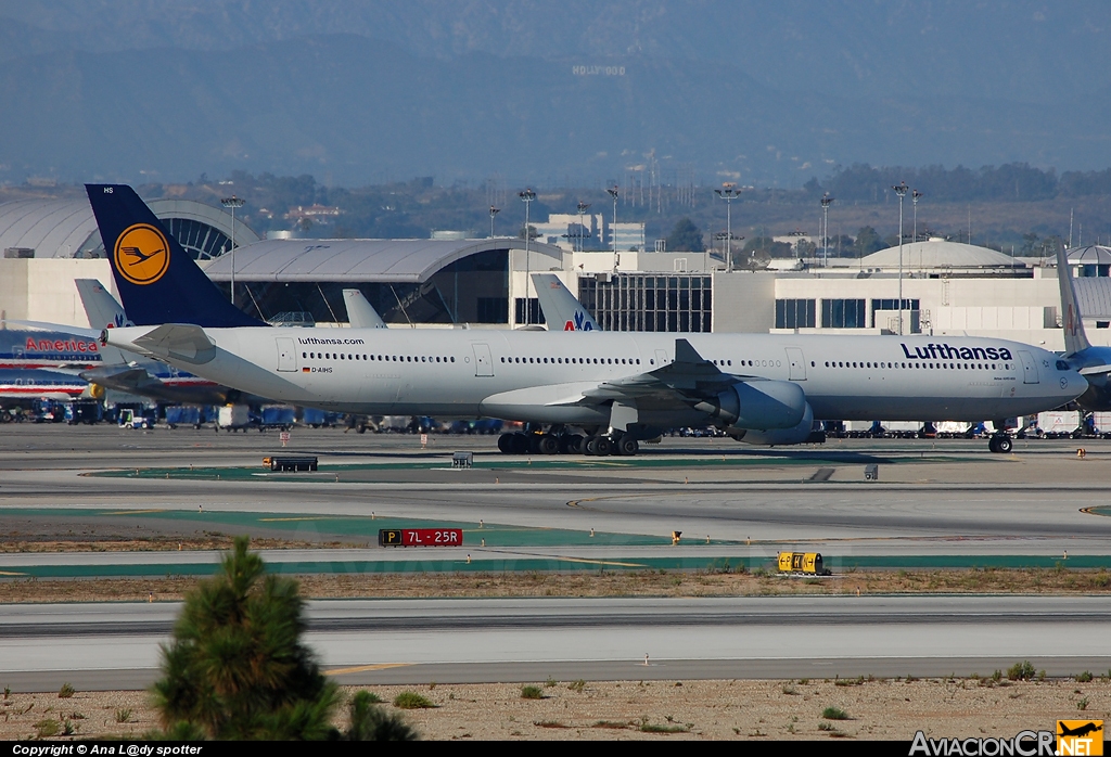 D-AIHS - Airbus A340-642 - Lufthansa