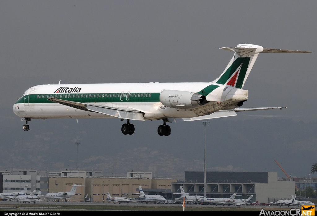 I-DACT - McDonnell Douglas MD-82 (DC-9-82) - Alitalia