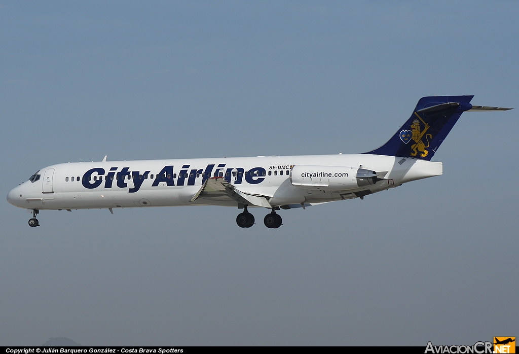 SE-DMC - McDonnell Douglas MD-87 (DC-9-87) - City Airline