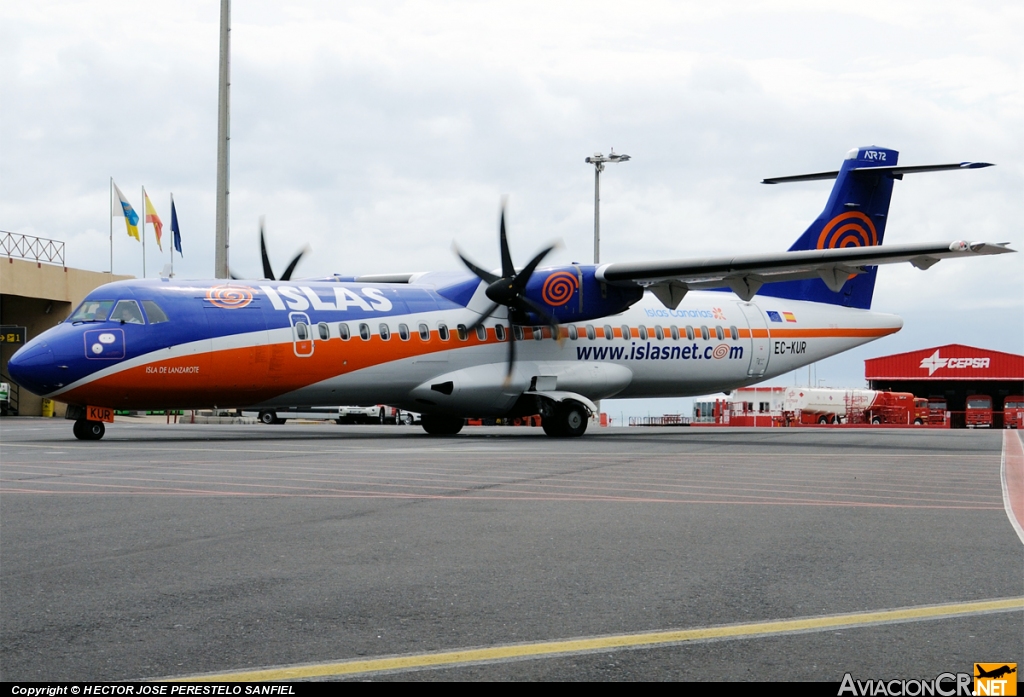 EC-KUR - ATR 72-212A - Islas Airways