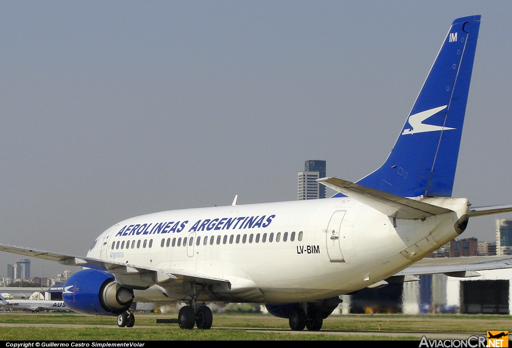 LV-BIM - Boeing 737-53A - Aerolineas Argentinas