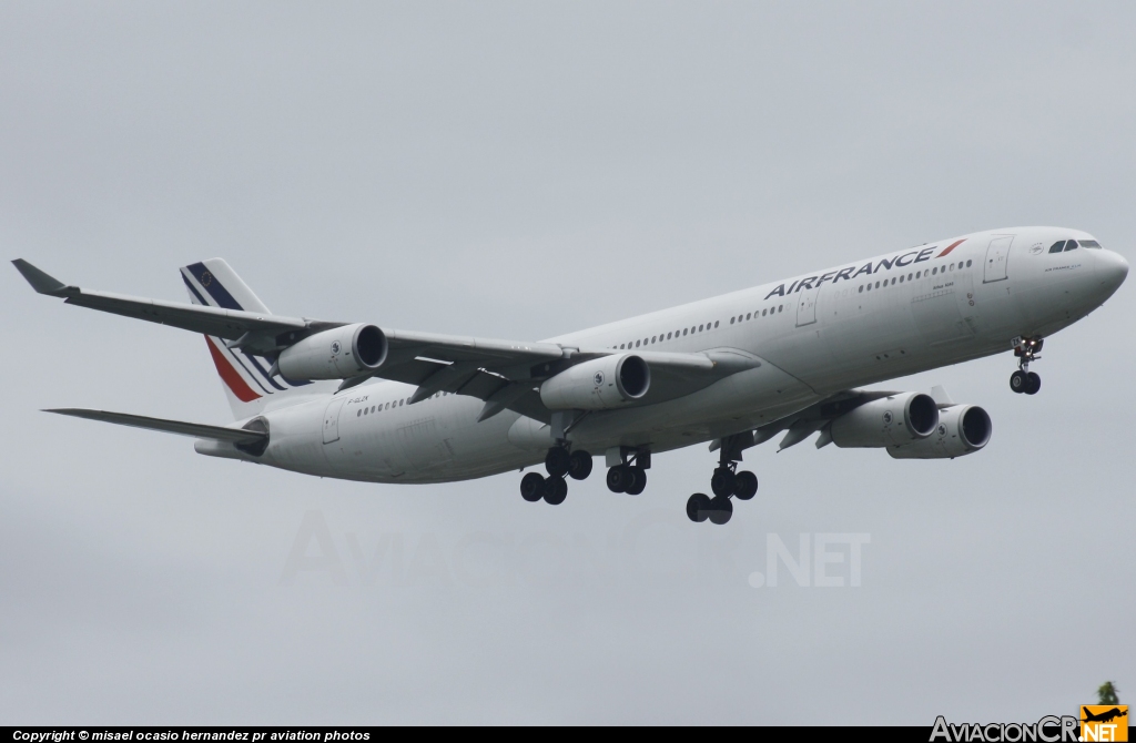 F-GLZK - Airbus A340-312 - Air France
