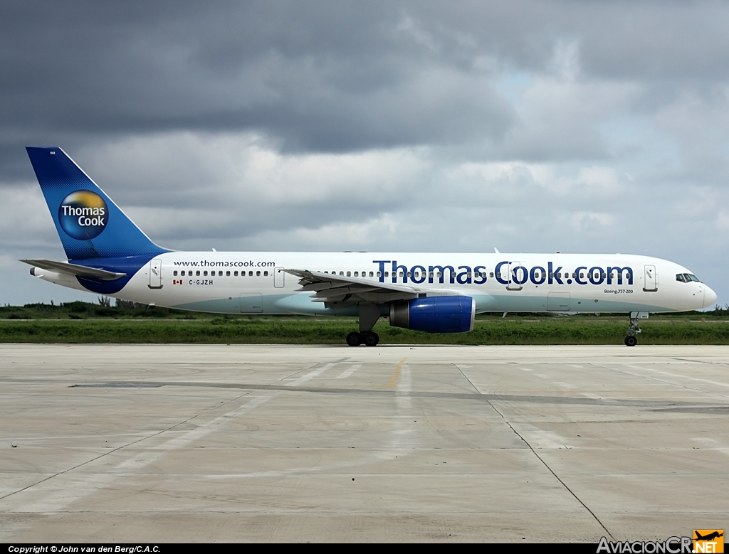 C-GJZH - Boeing 757-25F - Thomas Cook Airlines