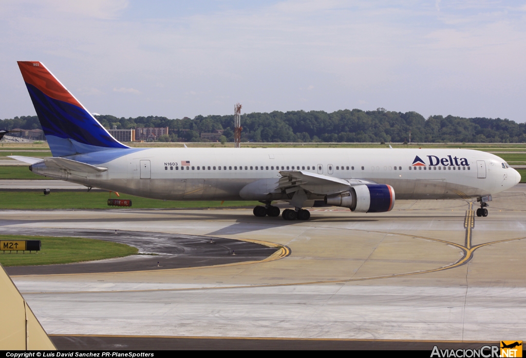 N1603 - Boeing 767-332/ER - Delta Air Lines
