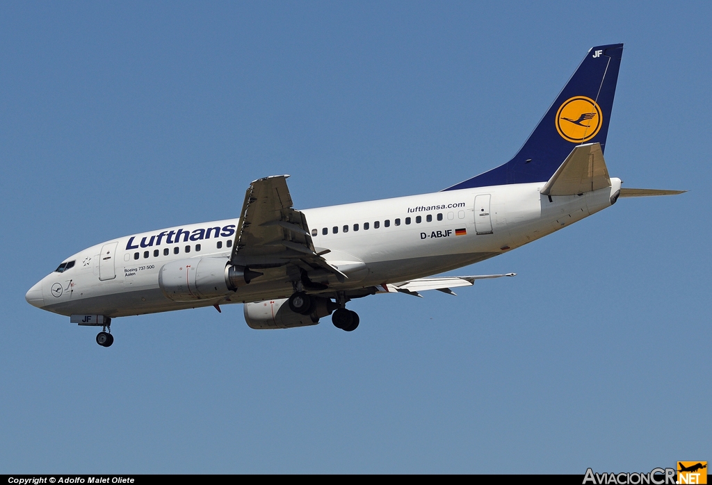 D-ABJF - Boeing 737-530 - Lufthansa