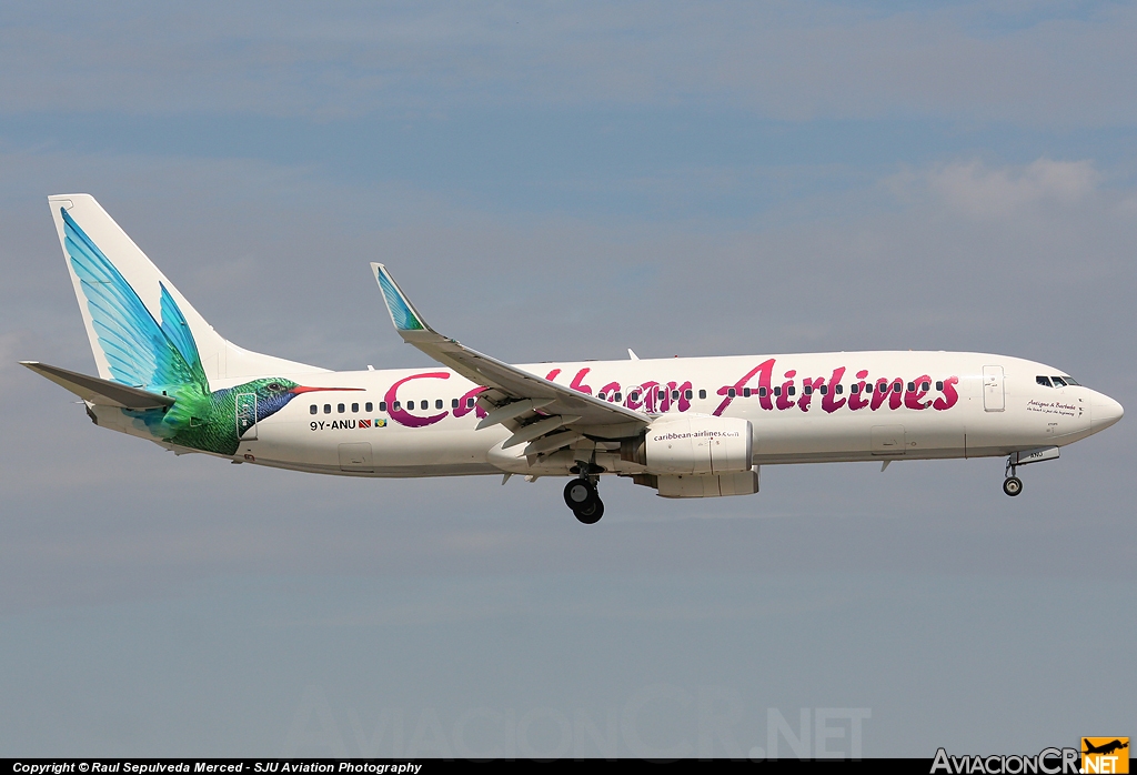 9Y-ANU - Boeing 737-8Q8 - Caribbean Airlines