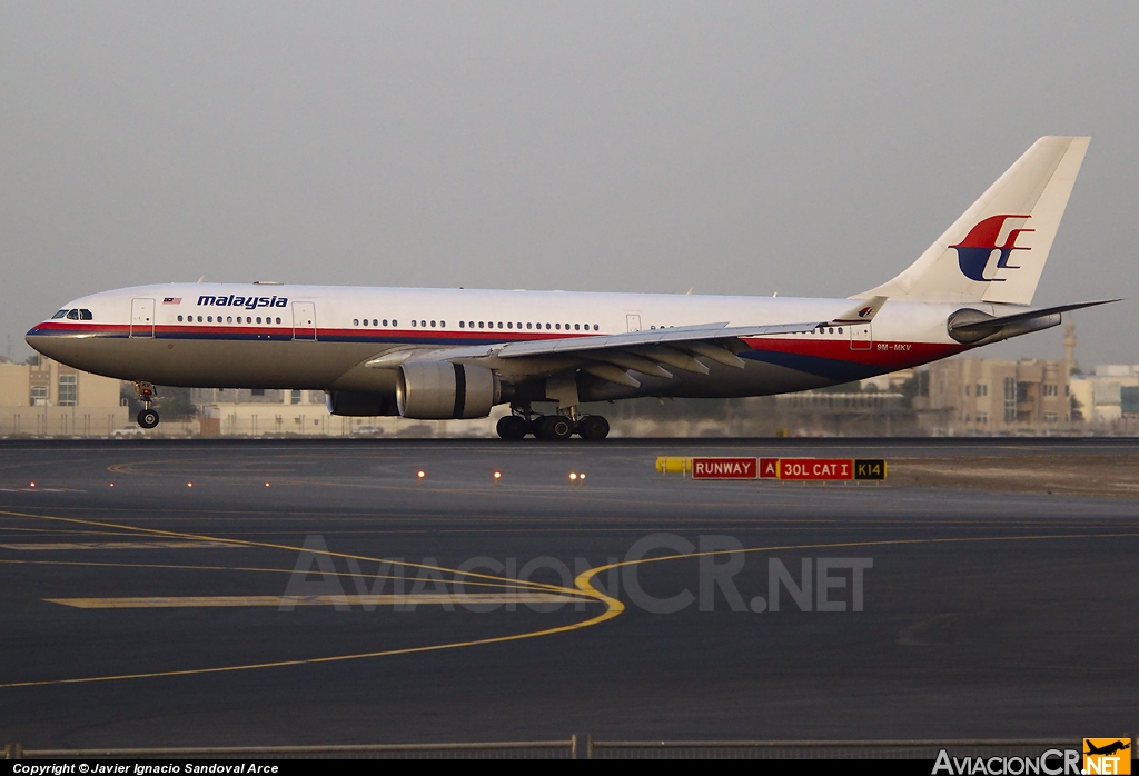 9M-MKV - Airbus A330-223 - Malaysia Airlines
