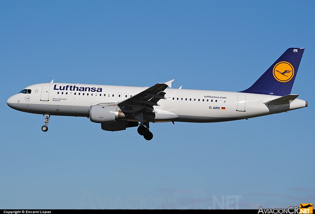 D-AIPX - Airbus A320-211 - Lufthansa