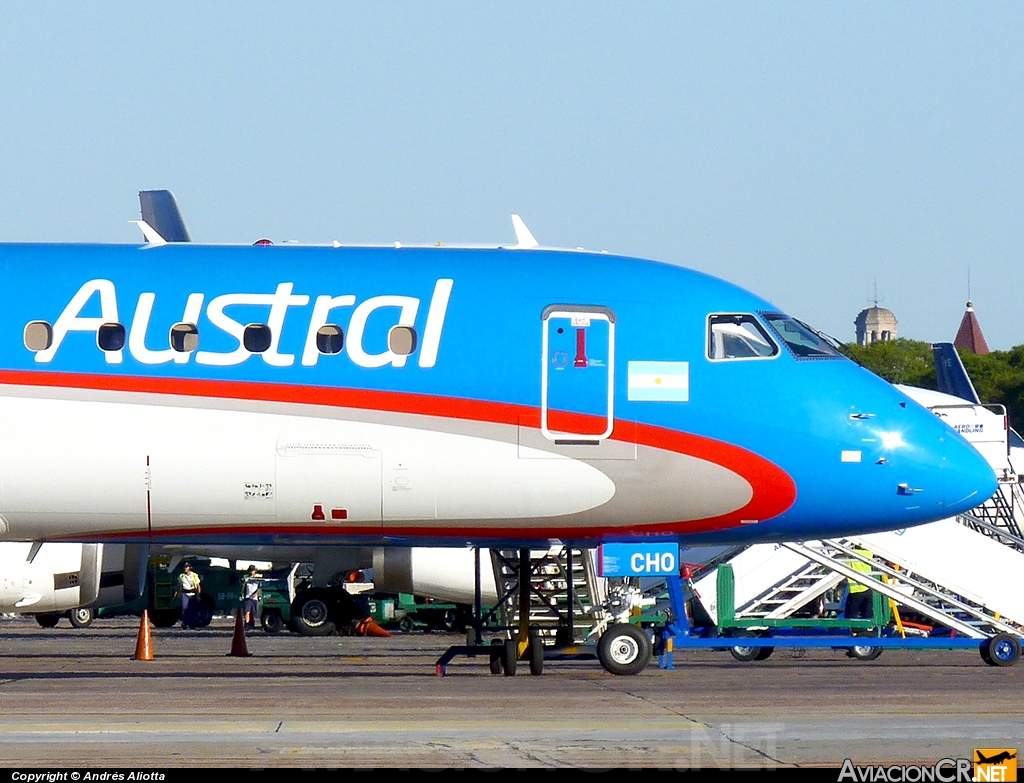 LV-CHO - Embraer 190-100IGW - Austral Líneas Aéreas