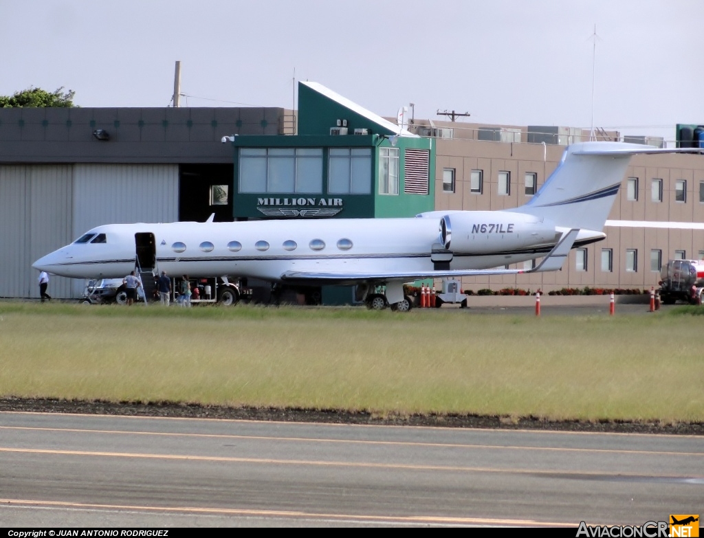 N671LE - Gulfstream Aerospace G-V-SP Gulfstream G550 - Privado