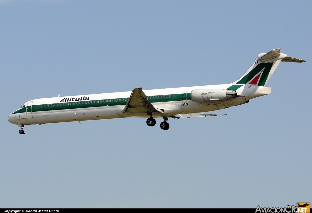 I-DACR - McDonnell Douglas MD-82 (DC-9-82) - Alitalia