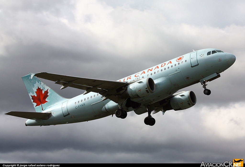 C-FYKR - Airbus A319-114 - Air Canada