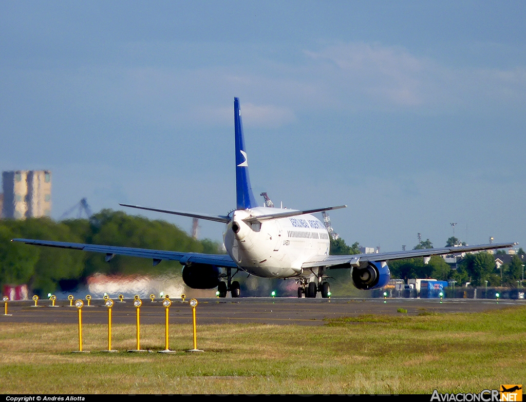 LV-BDV - Boeing 737-5Y0 - Aerolineas Argentinas