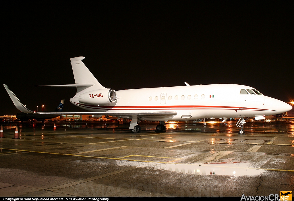 XA-GNI - Dassault Falcon 50 - Privado