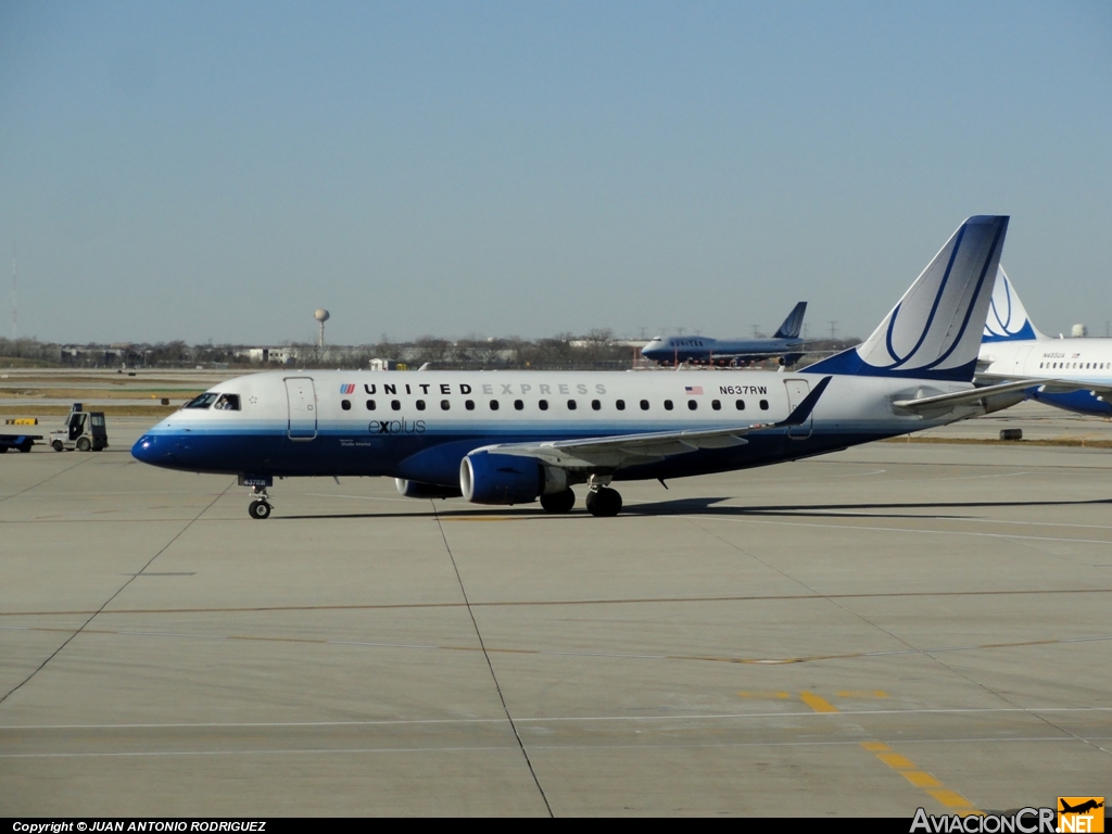 N637FW - Embraer ERJ-170-100SE - United Express (Shuttle America)
