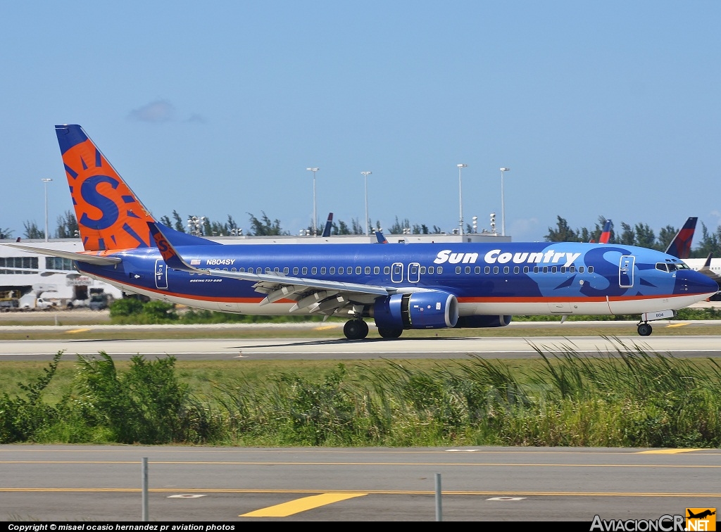 N804SY - Boeing 737-8Q8 - Sun Country