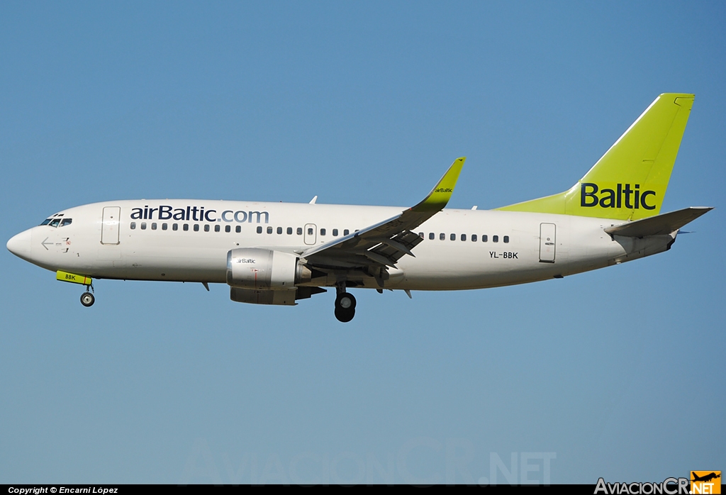 YL-BBK - Boeing 737-33V - Air Baltic